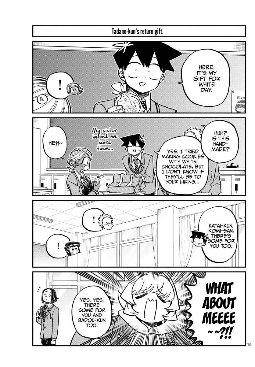 KOMI-SAN WA KOMYUSHOU DESU Chapter 316 - Page 15