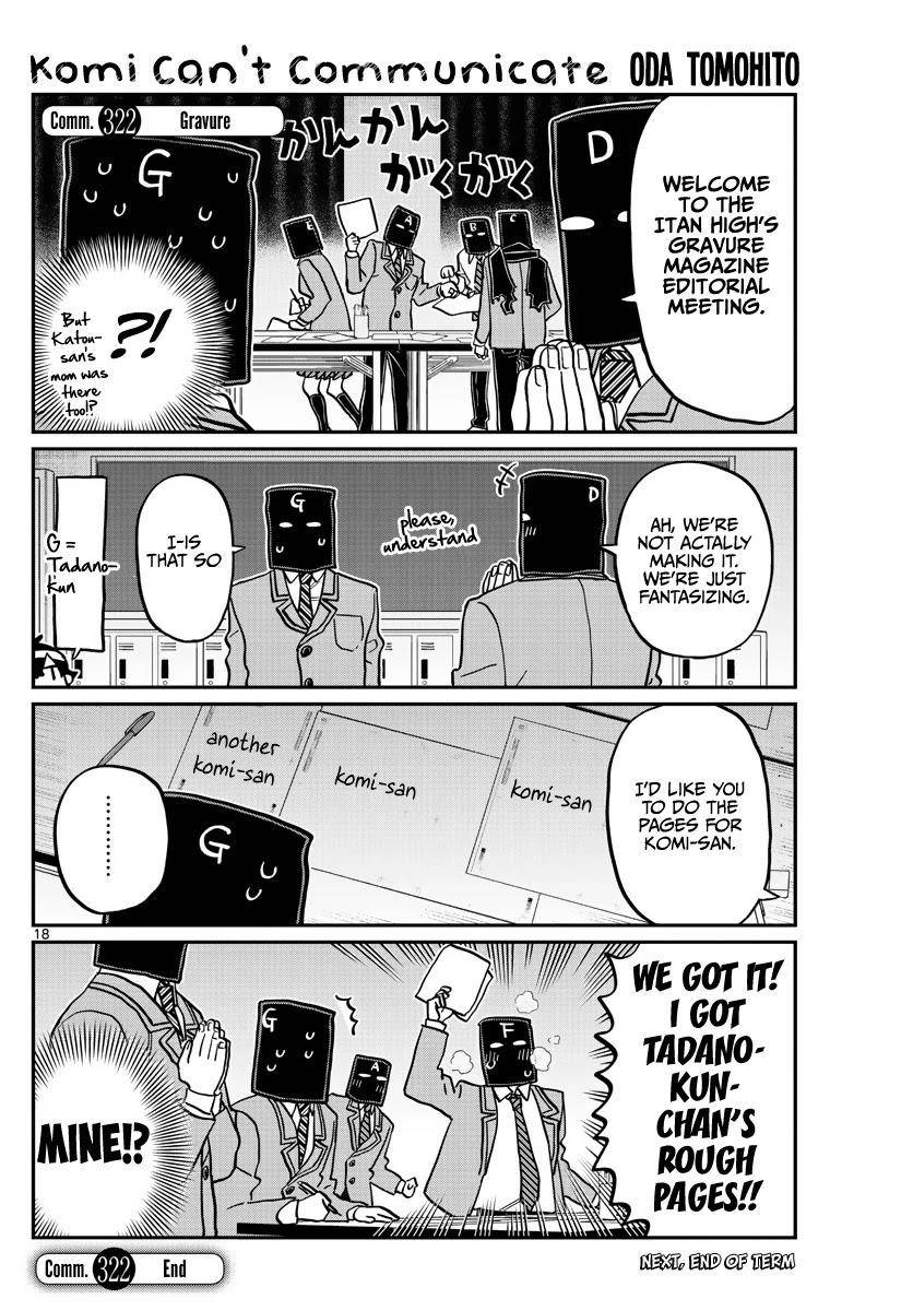 KOMI-SAN WA KOMYUSHOU DESU Chapter 322 - Page 16