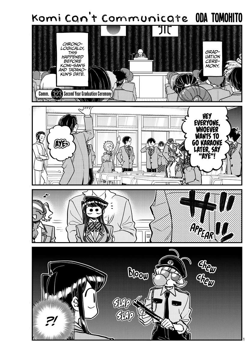 KOMI-SAN WA KOMYUSHOU DESU Chapter 323 - Page 1