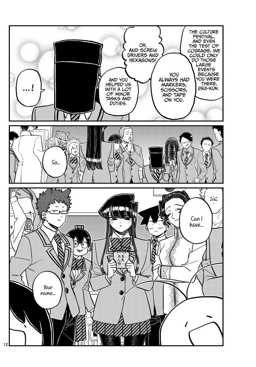 KOMI-SAN WA KOMYUSHOU DESU Chapter 323 - Page 12