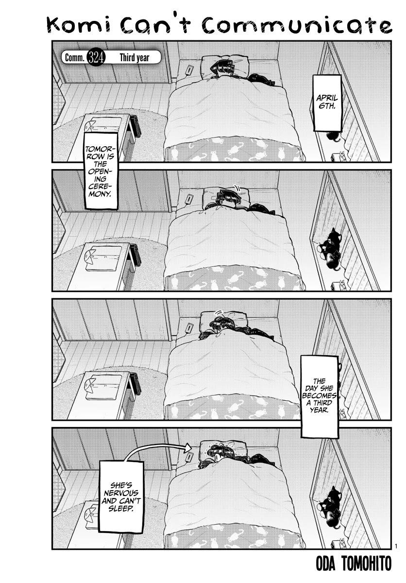 KOMI-SAN WA KOMYUSHOU DESU Chapter 324 - Page 2