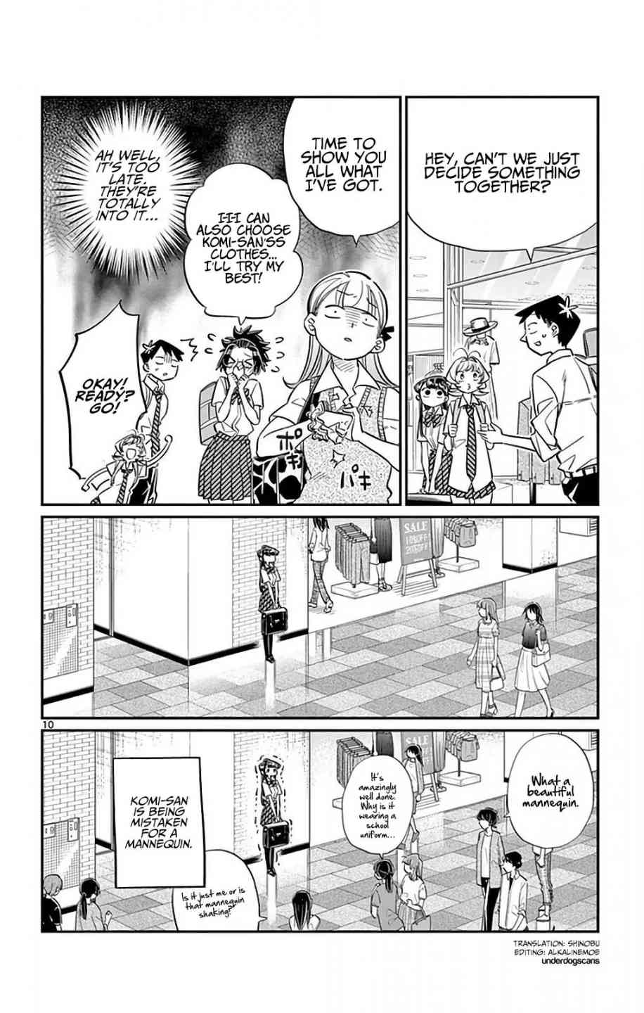 KOMI-SAN WA KOMYUSHOU DESU Chapter 33 - Page 10