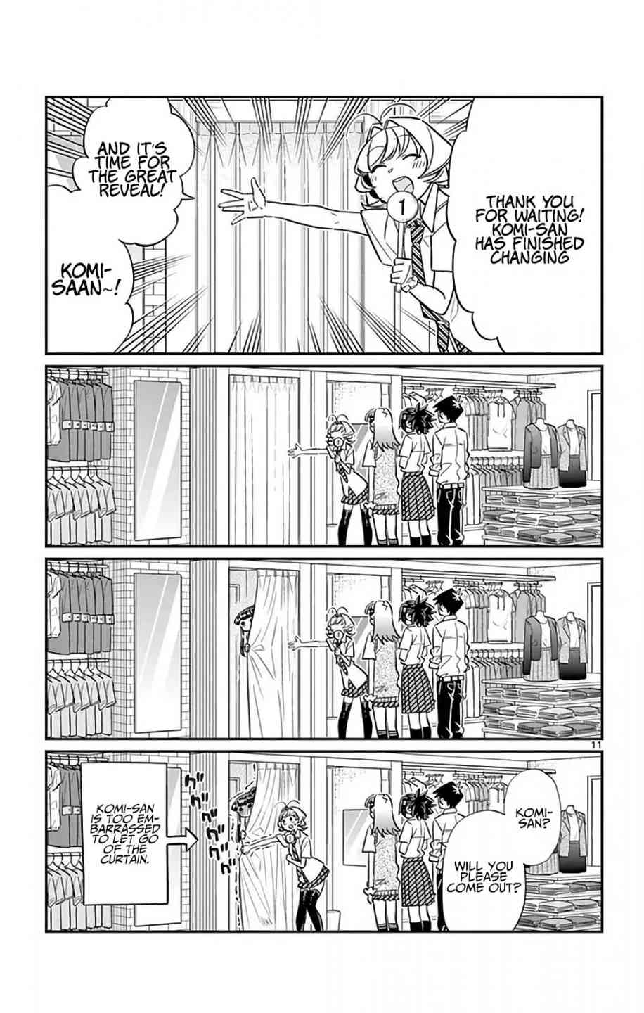 KOMI-SAN WA KOMYUSHOU DESU Chapter 33 - Page 11