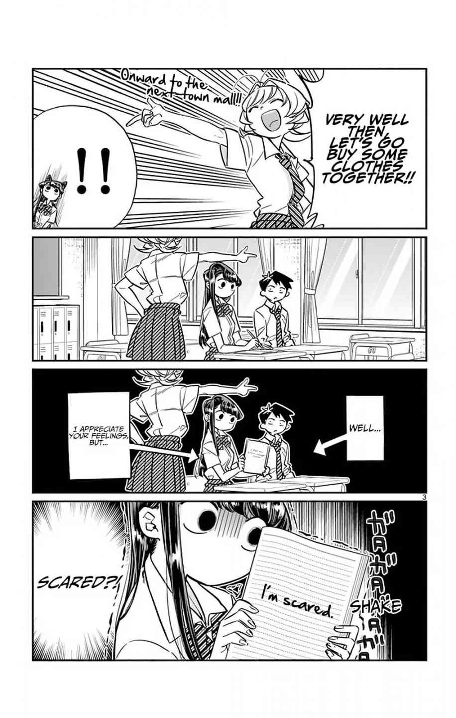 KOMI-SAN WA KOMYUSHOU DESU Chapter 33 - Page 3