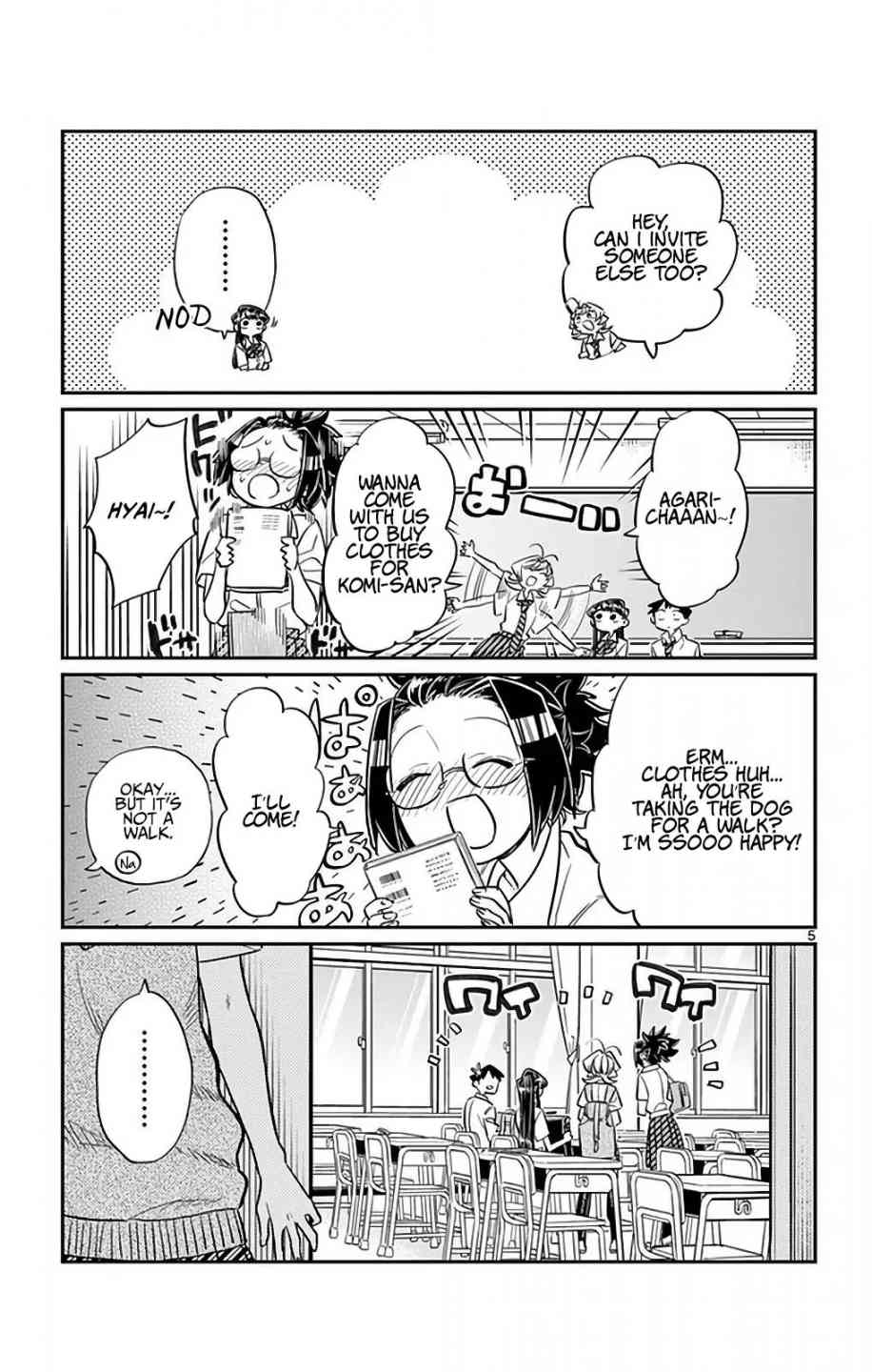KOMI-SAN WA KOMYUSHOU DESU Chapter 33 - Page 5