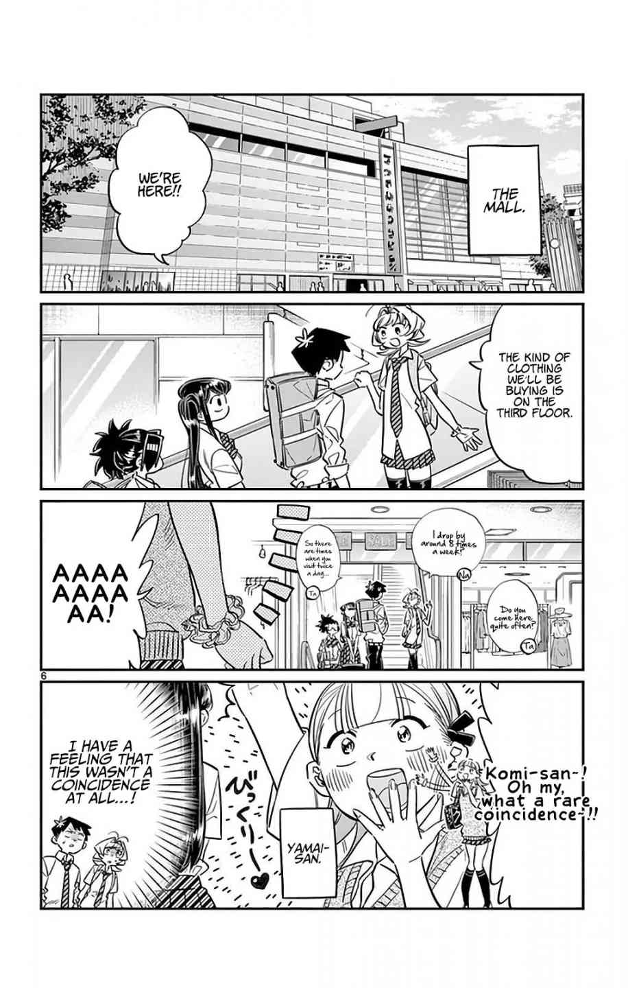 KOMI-SAN WA KOMYUSHOU DESU Chapter 33 - Page 6