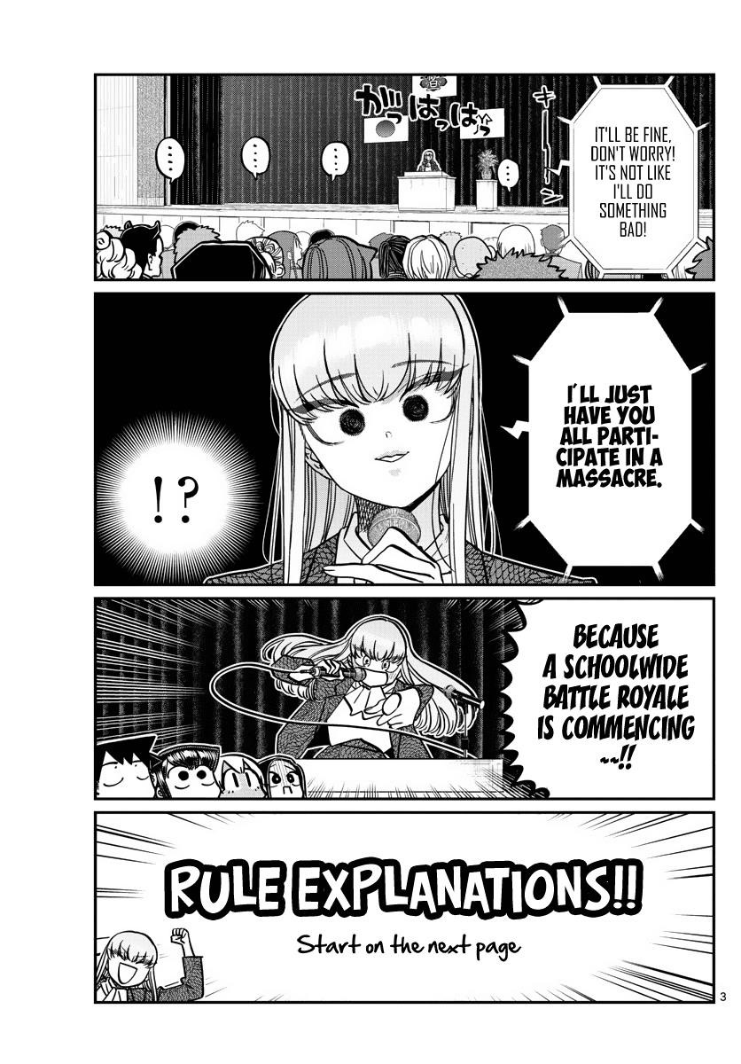 KOMI-SAN WA KOMYUSHOU DESU Chapter 330 - Page 3