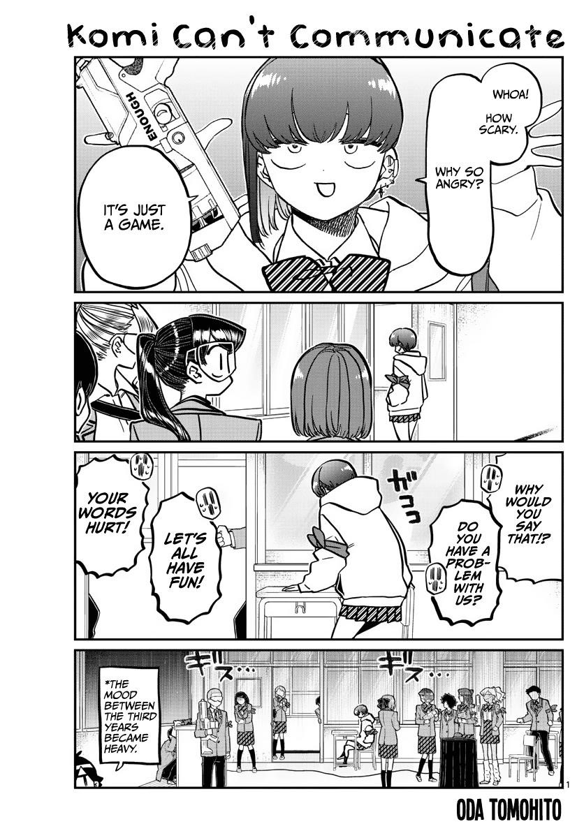 KOMI-SAN WA KOMYUSHOU DESU Chapter 331 - Page 1
