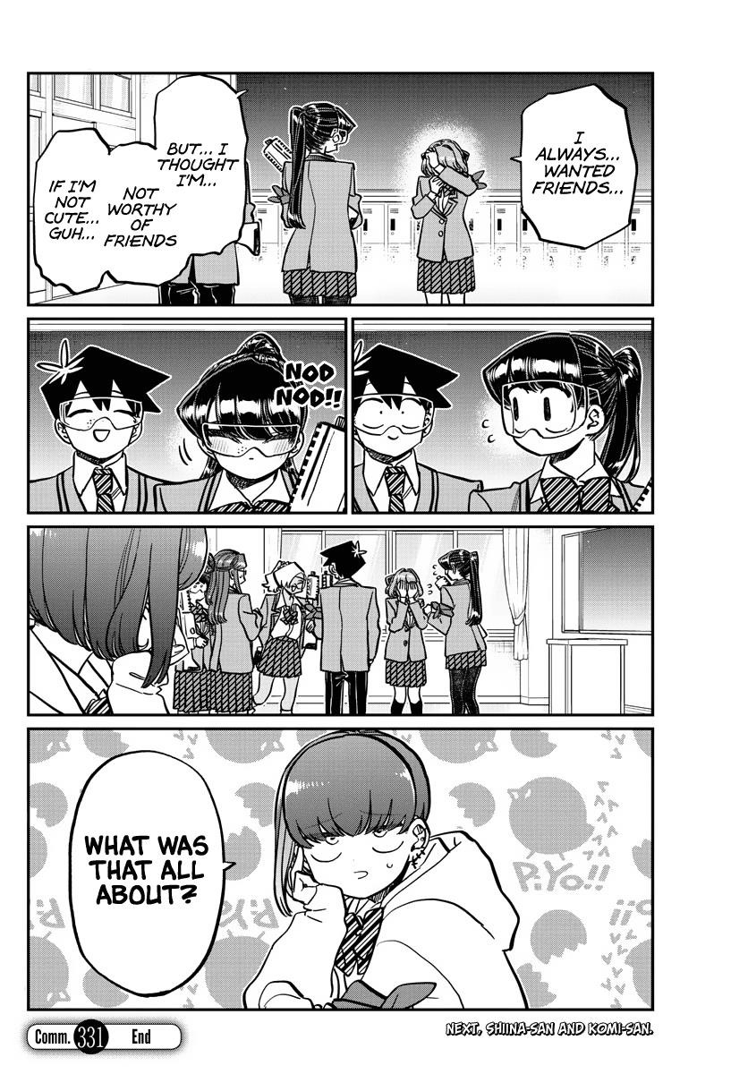 KOMI-SAN WA KOMYUSHOU DESU Chapter 331 - Page 18