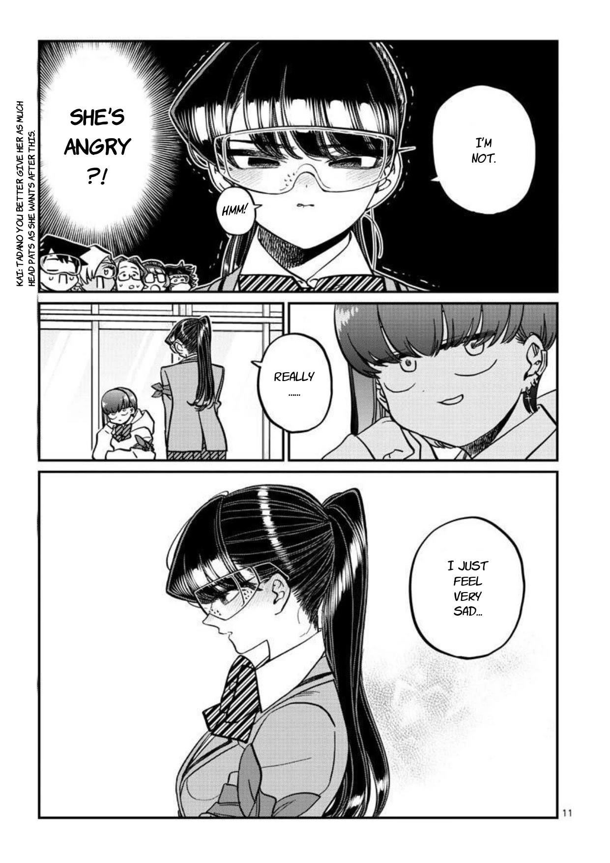 KOMI-SAN WA KOMYUSHOU DESU Chapter 332 - Page 11