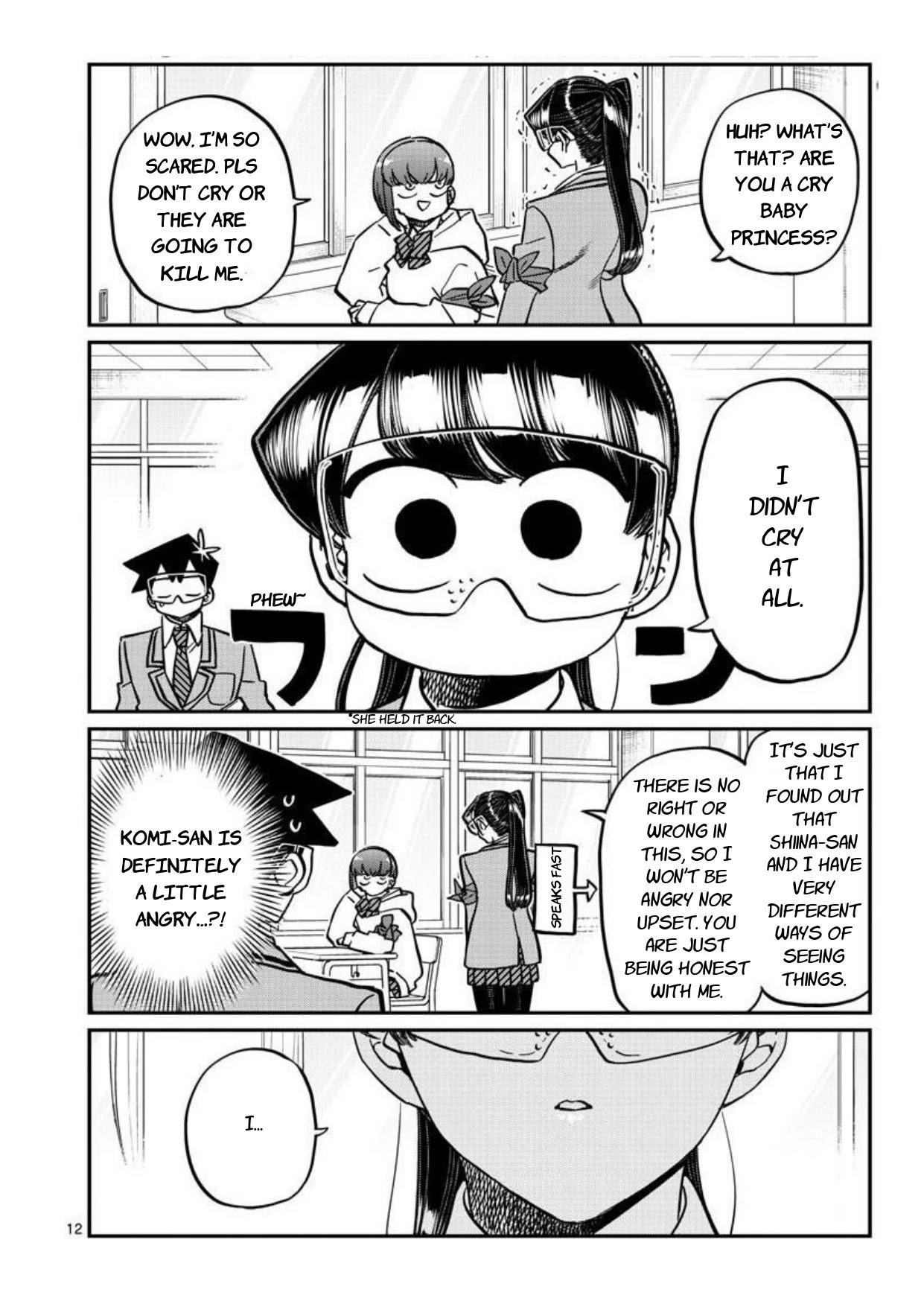 KOMI-SAN WA KOMYUSHOU DESU Chapter 332 - Page 12