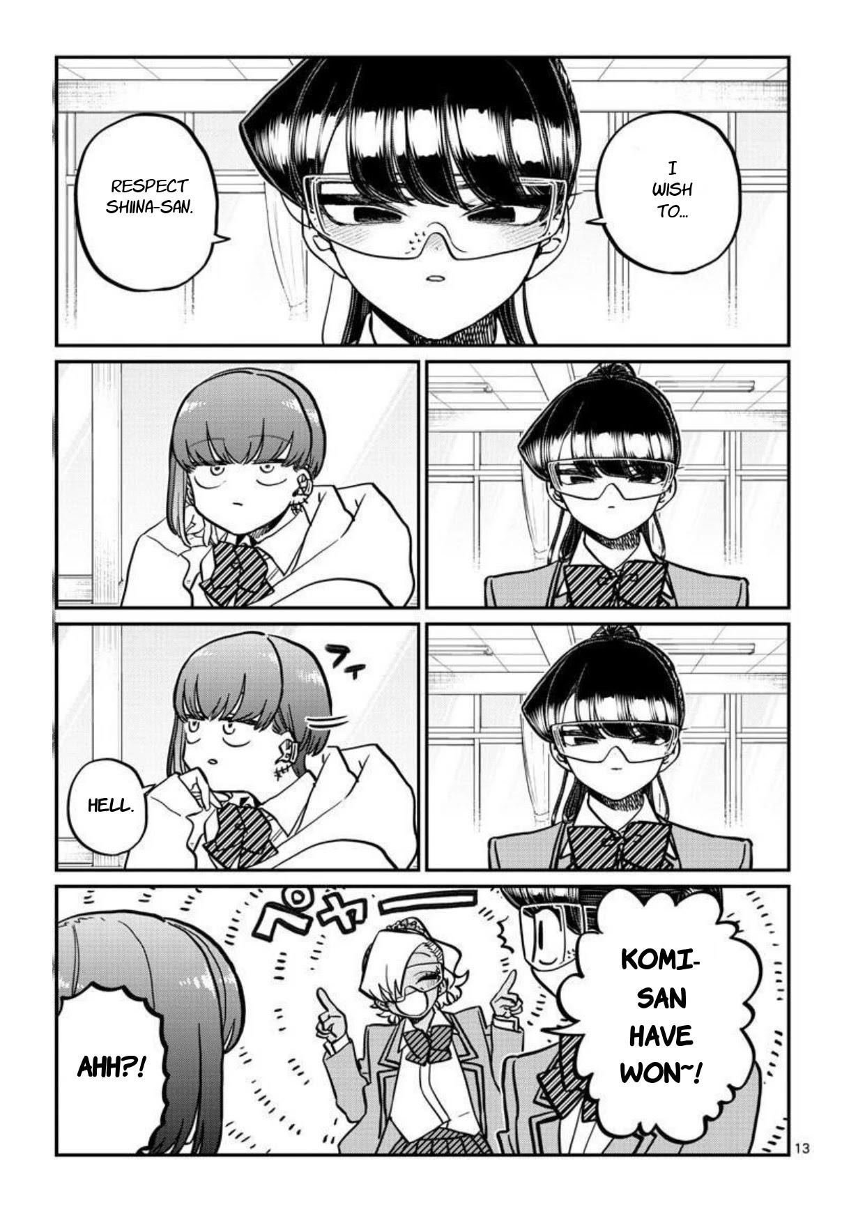 KOMI-SAN WA KOMYUSHOU DESU Chapter 332 - Page 13
