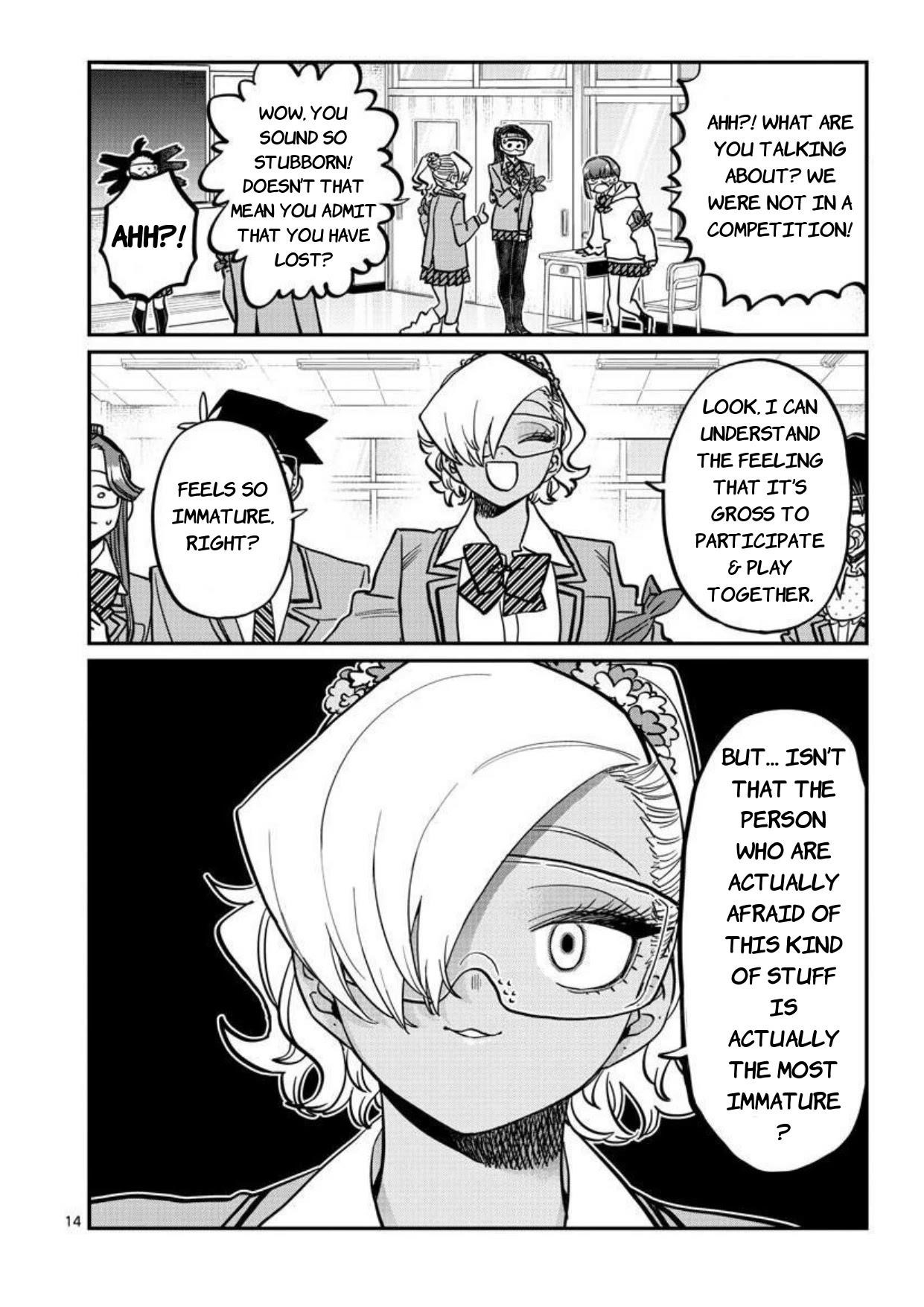 KOMI-SAN WA KOMYUSHOU DESU Chapter 332 - Page 14