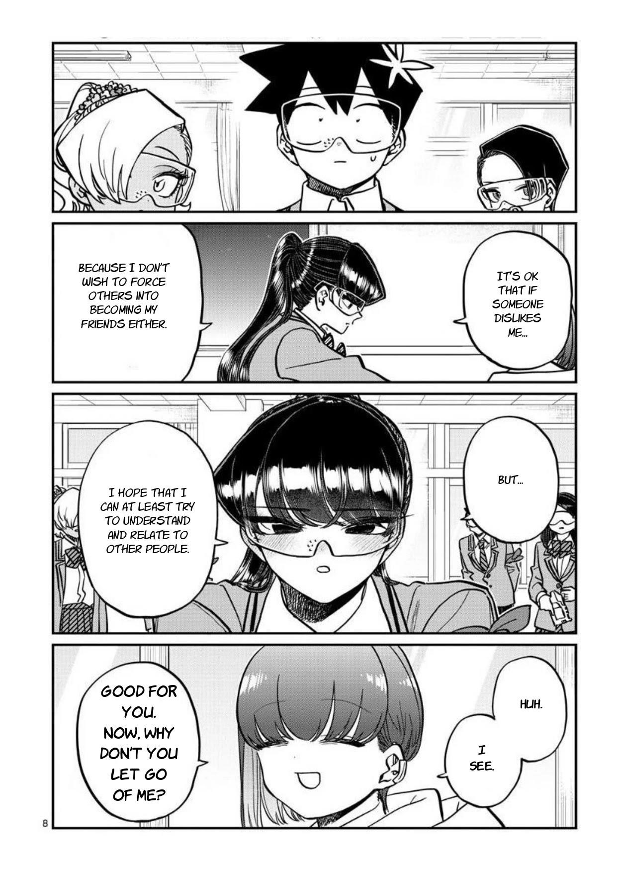 KOMI-SAN WA KOMYUSHOU DESU Chapter 332 - Page 8