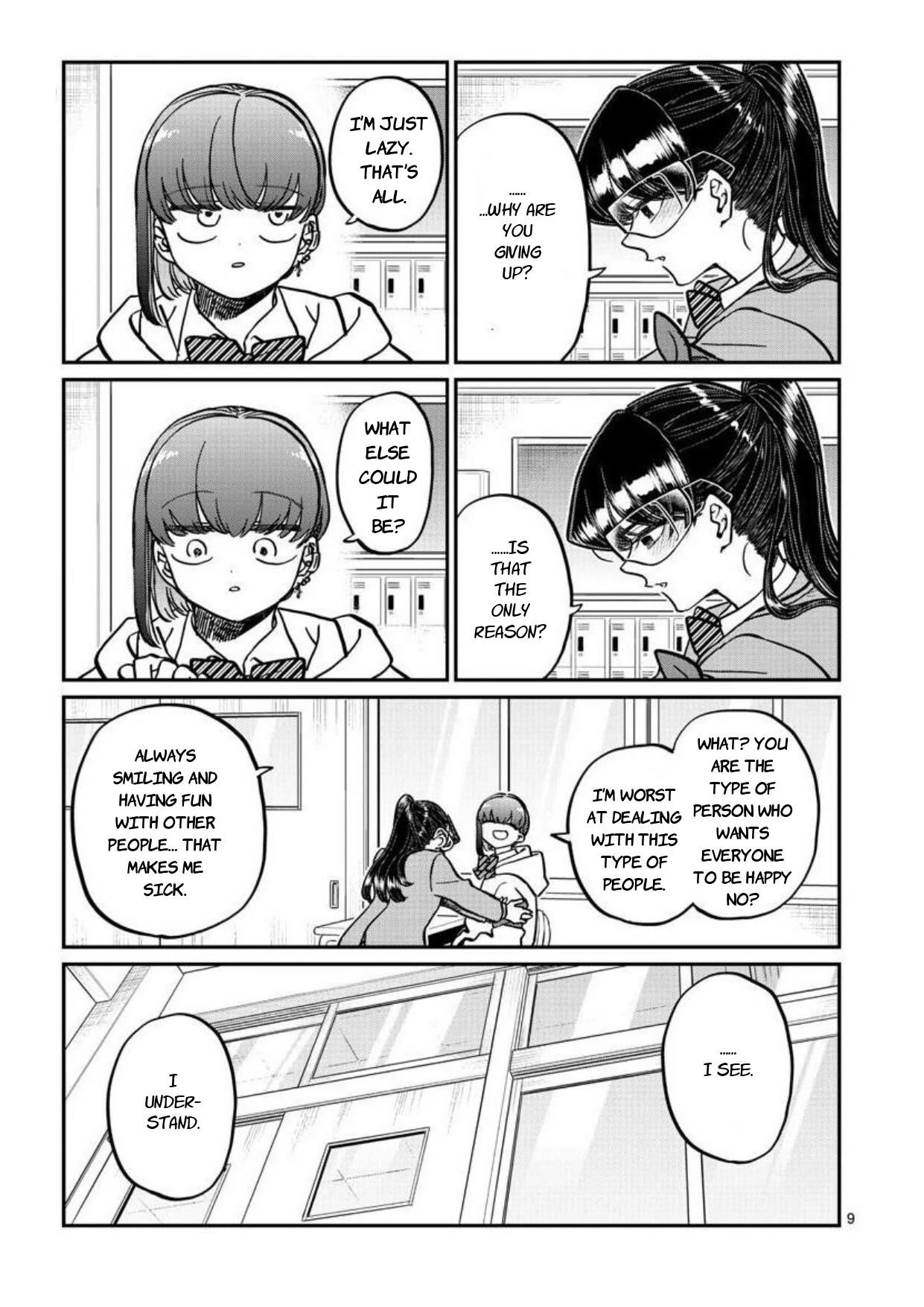 KOMI-SAN WA KOMYUSHOU DESU Chapter 332 - Page 9