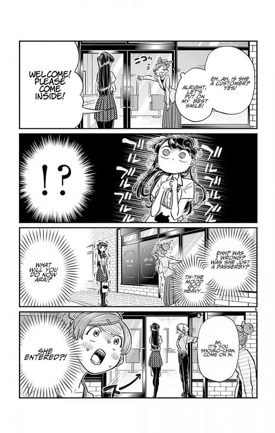KOMI-SAN WA KOMYUSHOU DESU Chapter 34 - Page 5