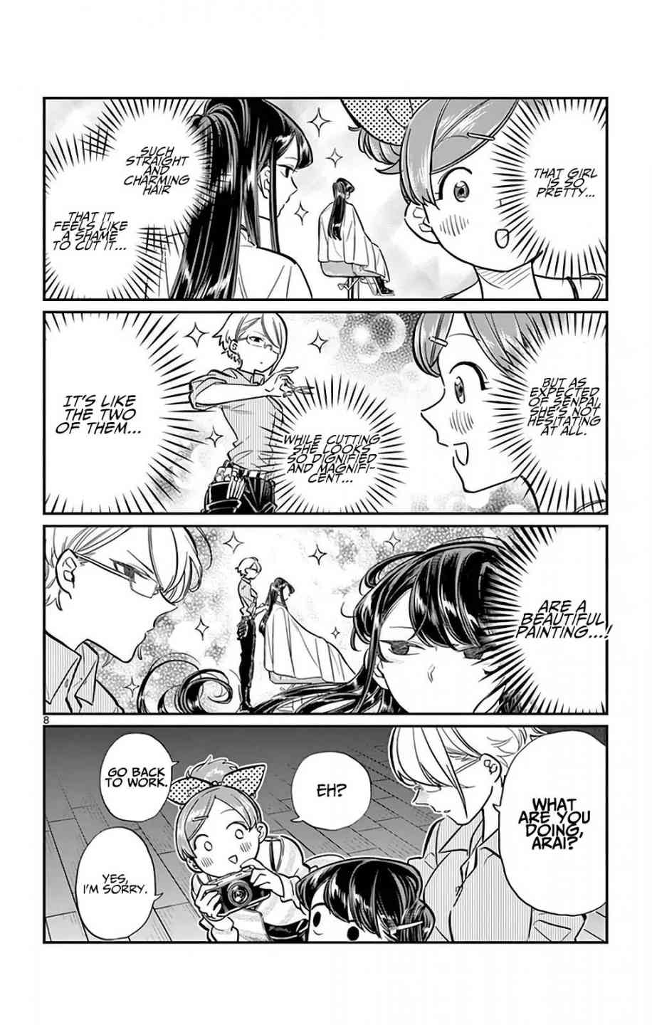KOMI-SAN WA KOMYUSHOU DESU Chapter 34 - Page 8