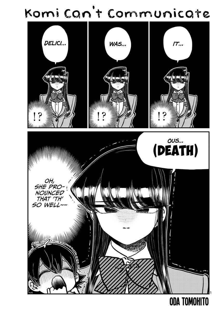 KOMI-SAN WA KOMYUSHOU DESU Chapter 340 - Page 1