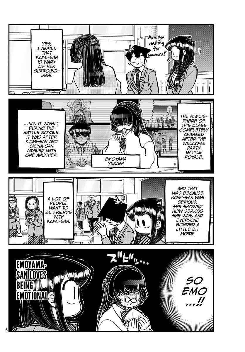 KOMI-SAN WA KOMYUSHOU DESU Chapter 341 - Page 6