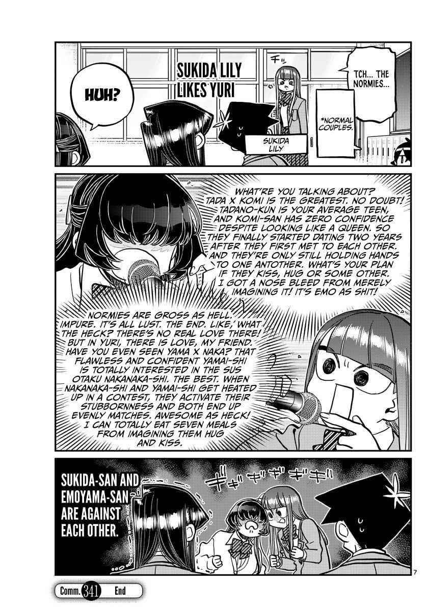 KOMI-SAN WA KOMYUSHOU DESU Chapter 341 - Page 7