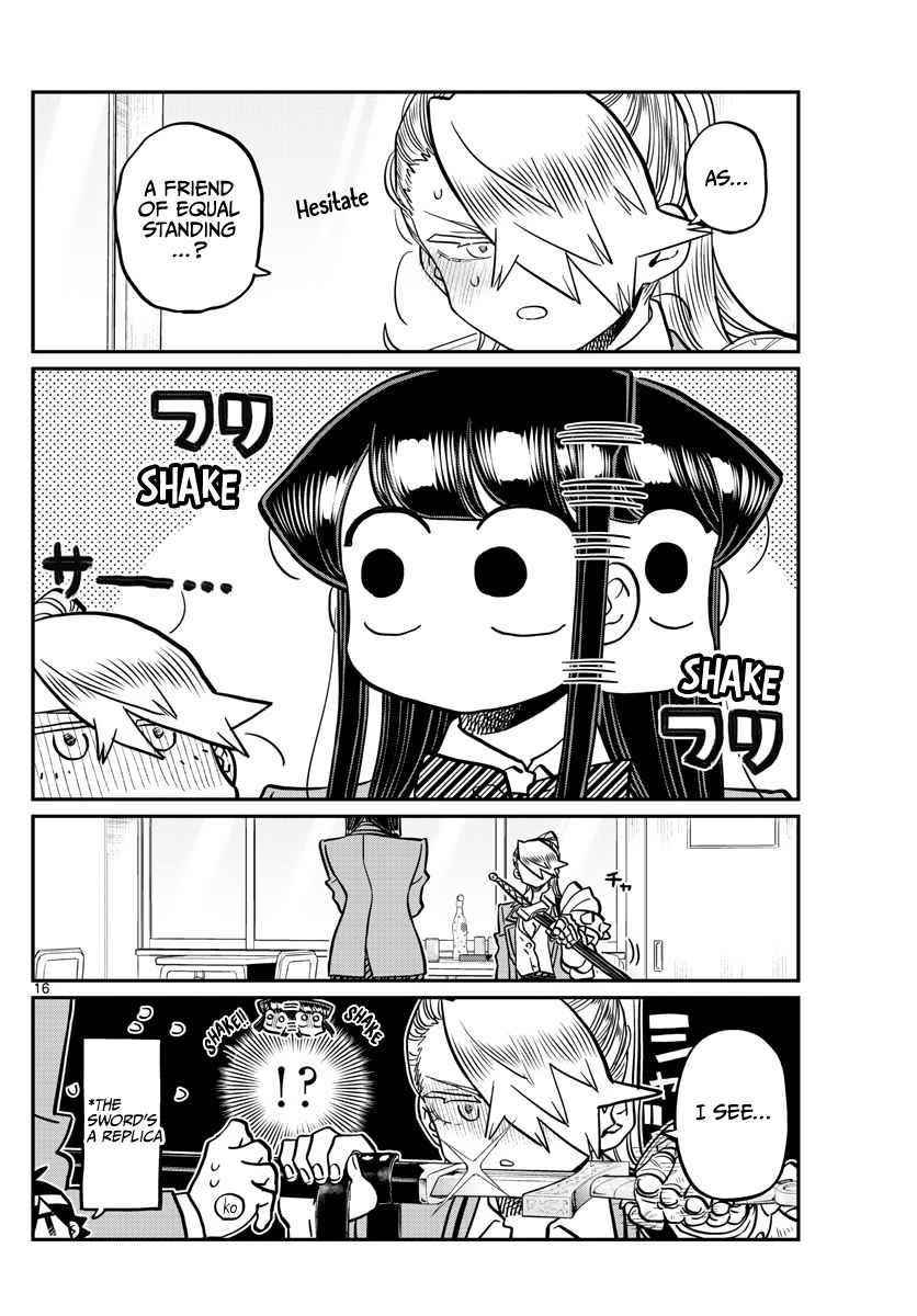 KOMI-SAN WA KOMYUSHOU DESU Chapter 343 - Page 17