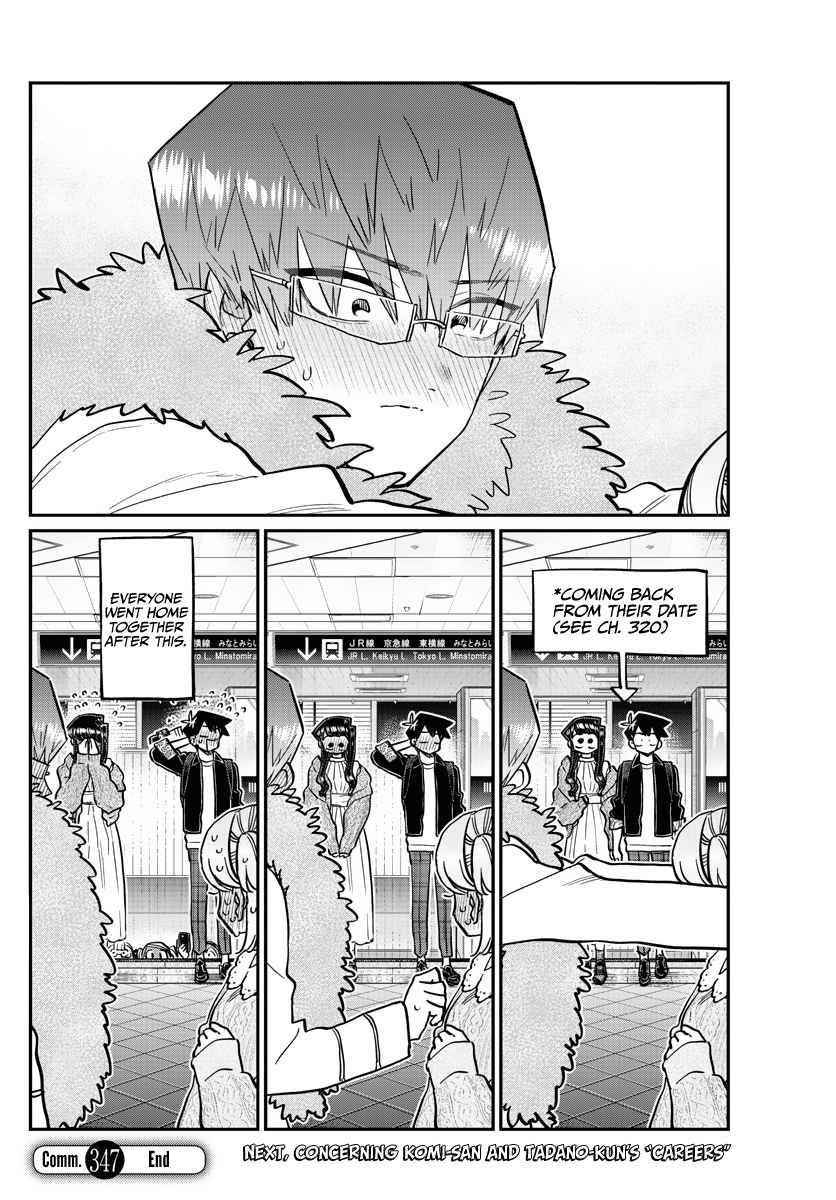 KOMI-SAN WA KOMYUSHOU DESU Chapter 347 - Page 8