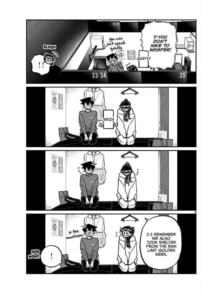KOMI-SAN WA KOMYUSHOU DESU Chapter 349 - Page 9