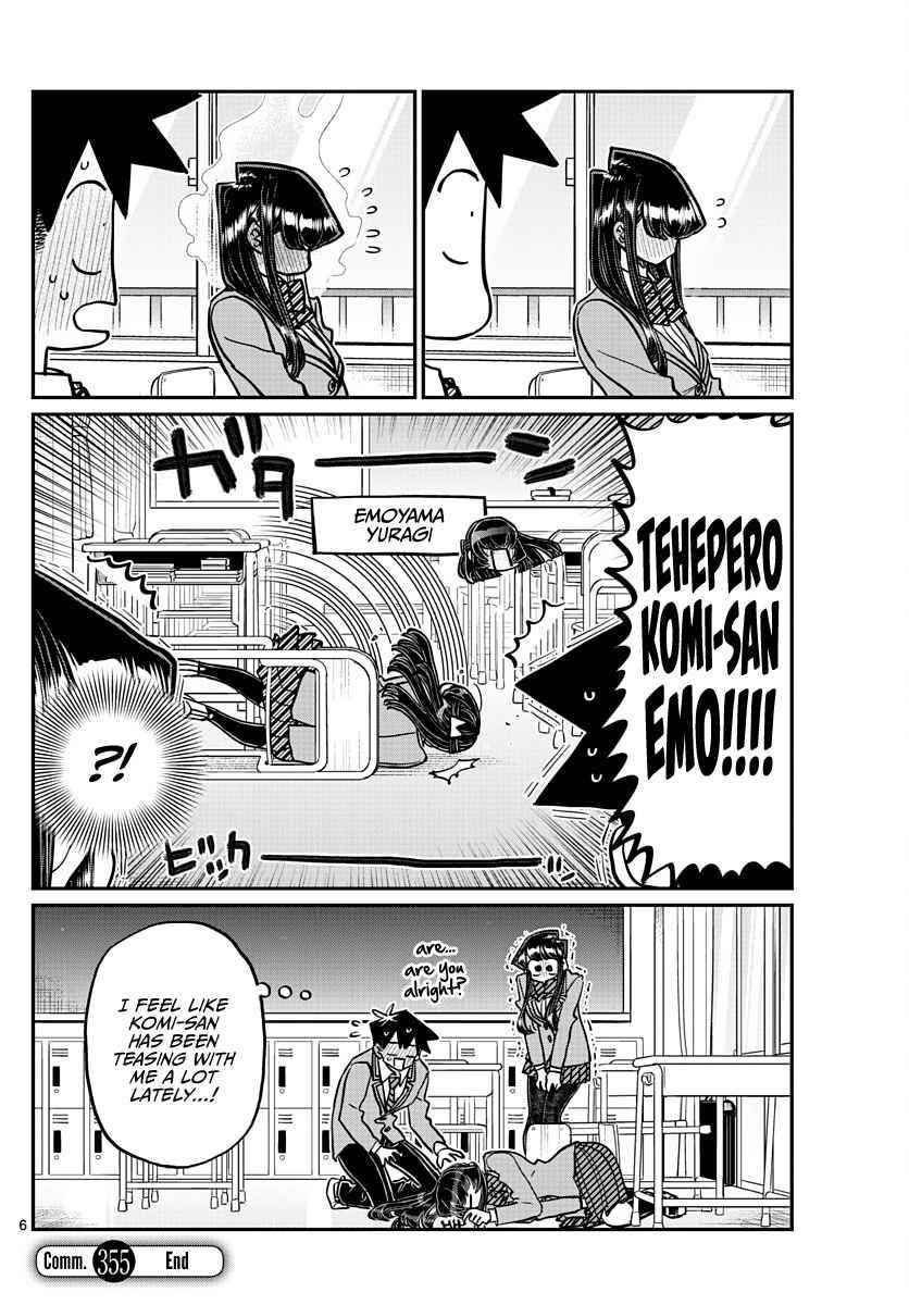 KOMI-SAN WA KOMYUSHOU DESU Chapter 355 - Page 6