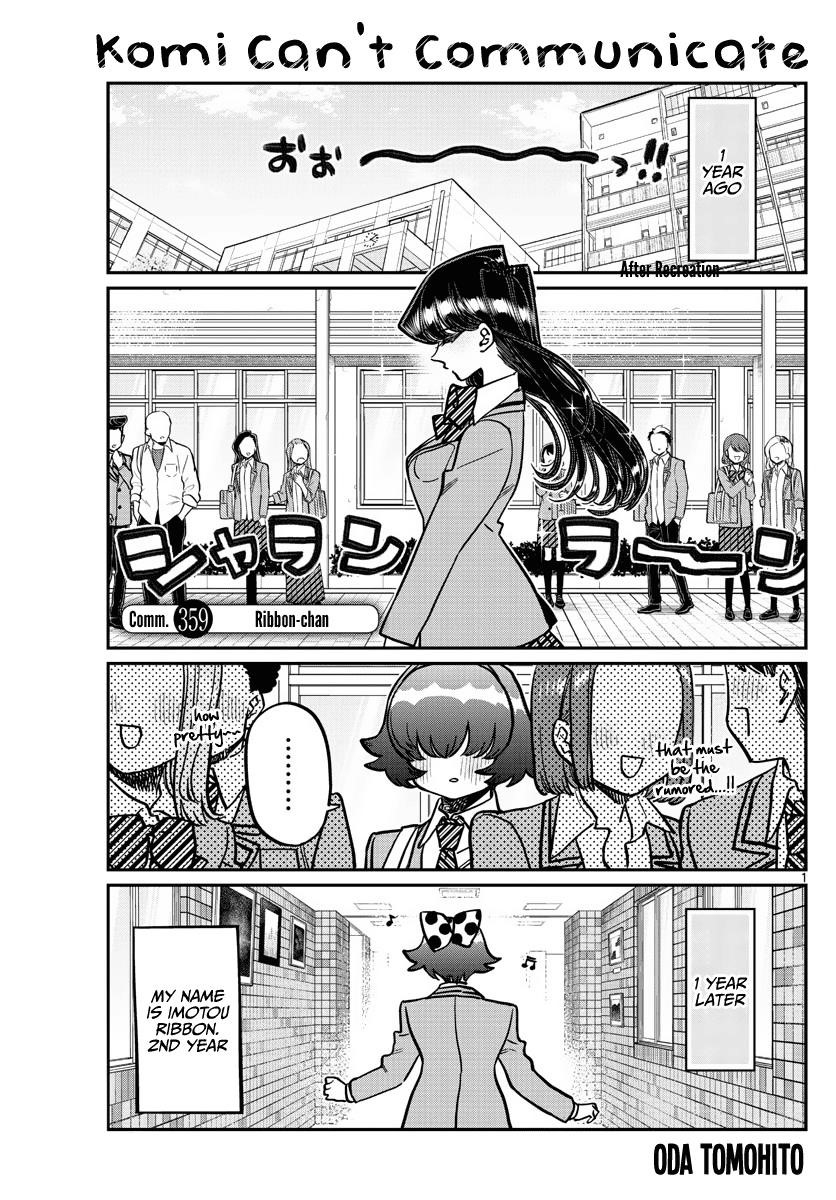 KOMI-SAN WA KOMYUSHOU DESU Chapter 359 - Page 1