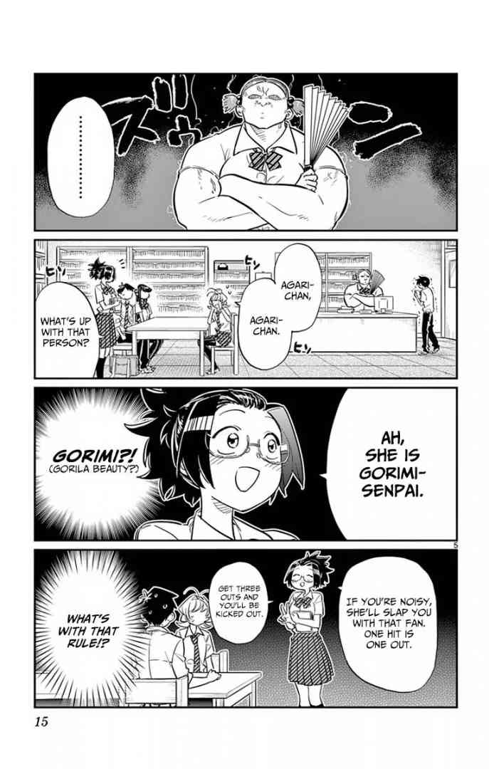 KOMI-SAN WA KOMYUSHOU DESU Chapter 36 - Page 5