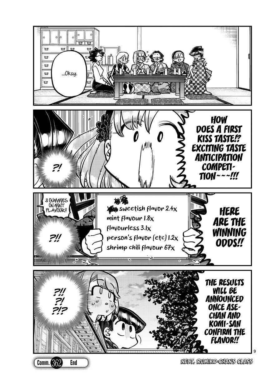 KOMI-SAN WA KOMYUSHOU DESU Chapter 362 - Page 9