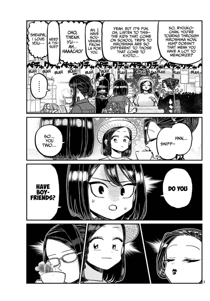 KOMI-SAN WA KOMYUSHOU DESU Chapter 367 - Page 3