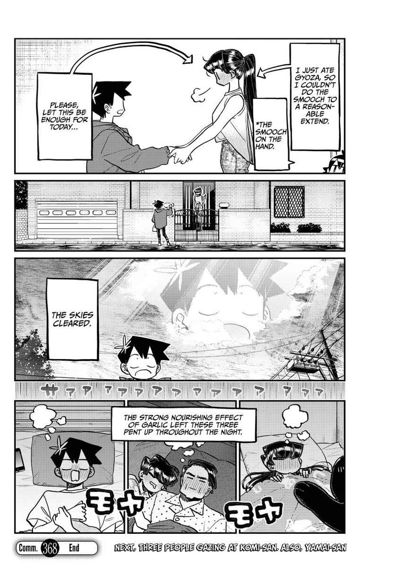 KOMI-SAN WA KOMYUSHOU DESU Chapter 368 - Page 18