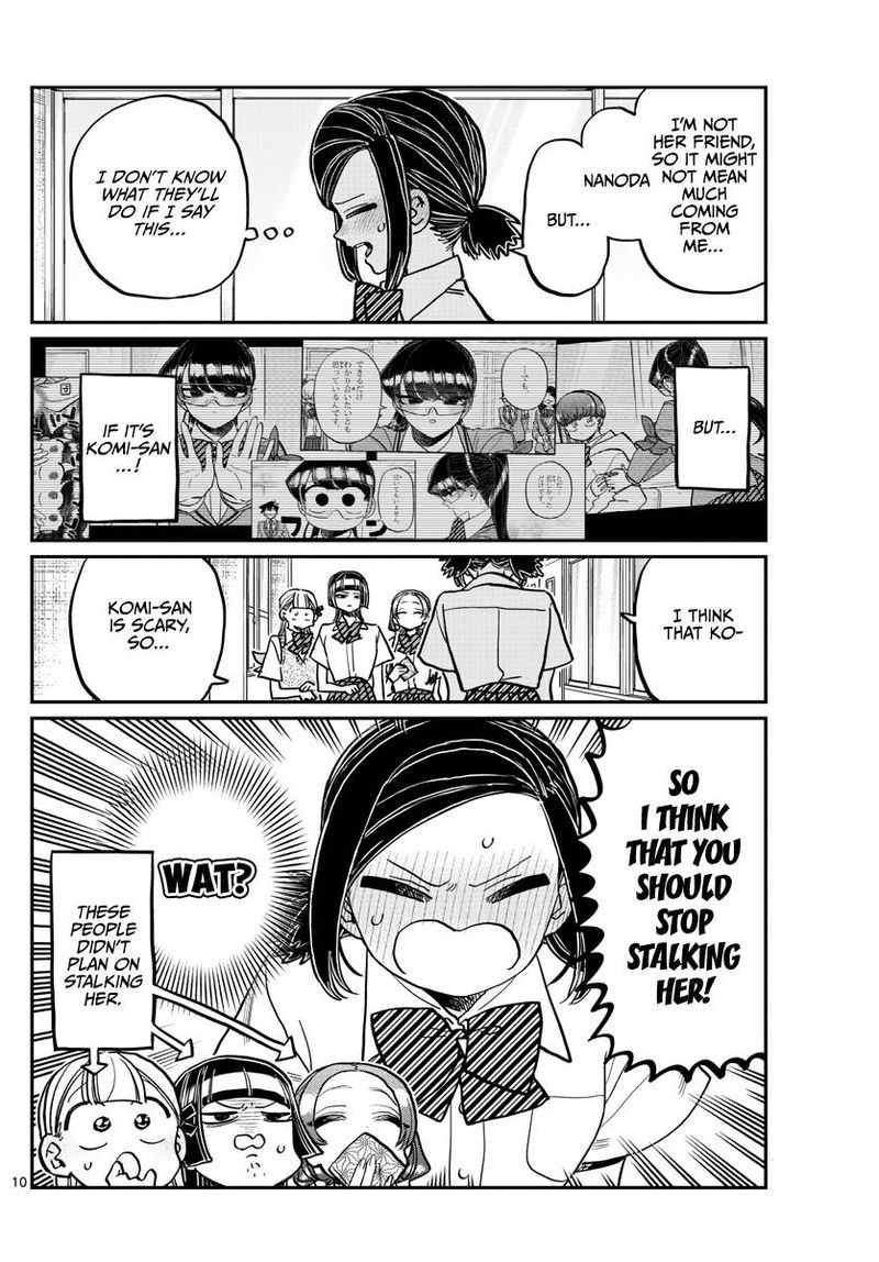 KOMI-SAN WA KOMYUSHOU DESU Chapter 369 - Page 10