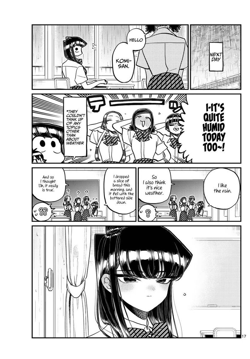 KOMI-SAN WA KOMYUSHOU DESU Chapter 369 - Page 17