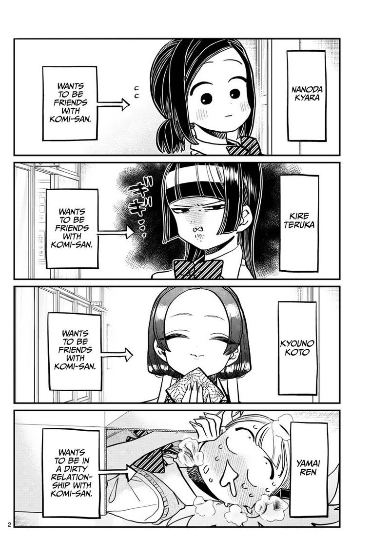 KOMI-SAN WA KOMYUSHOU DESU Chapter 369 - Page 2