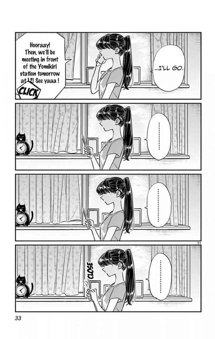 KOMI-SAN WA KOMYUSHOU DESU Chapter 37 - Page 11