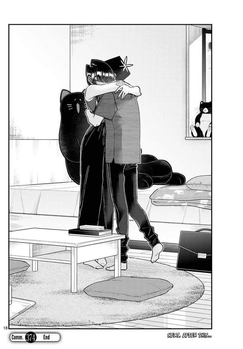KOMI-SAN WA KOMYUSHOU DESU Chapter 374 - Page 17