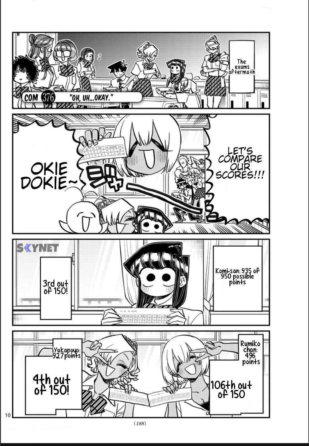 KOMI-SAN WA KOMYUSHOU DESU Chapter 376 - Page 1