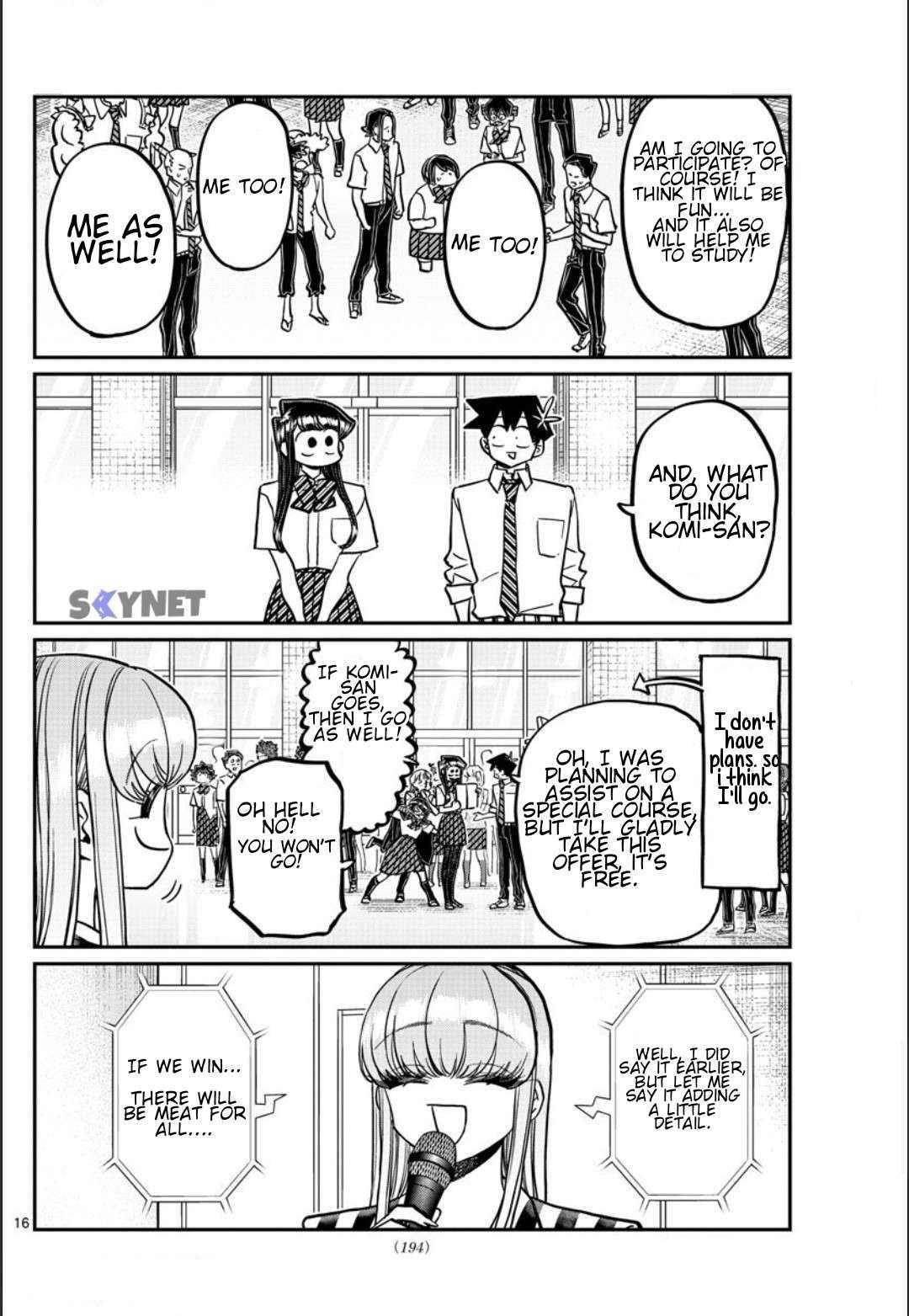 KOMI-SAN WA KOMYUSHOU DESU Chapter 376 - Page 7