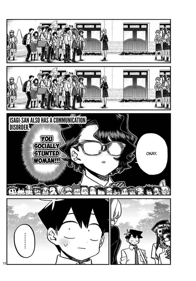 KOMI-SAN WA KOMYUSHOU DESU Chapter 377 - Page 12
