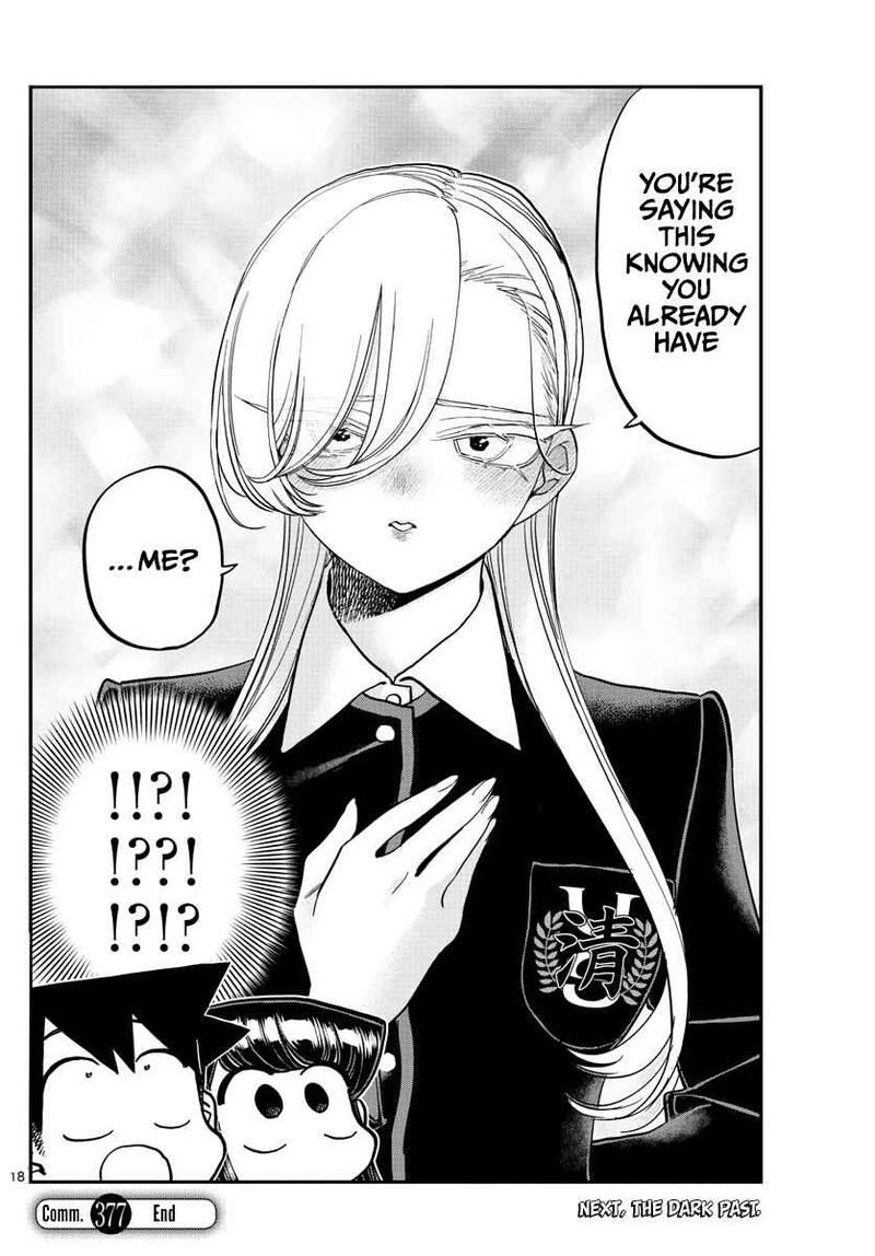 KOMI-SAN WA KOMYUSHOU DESU Chapter 377 - Page 18