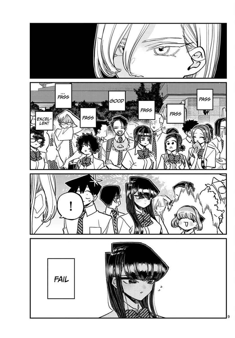KOMI-SAN WA KOMYUSHOU DESU Chapter 377 - Page 9