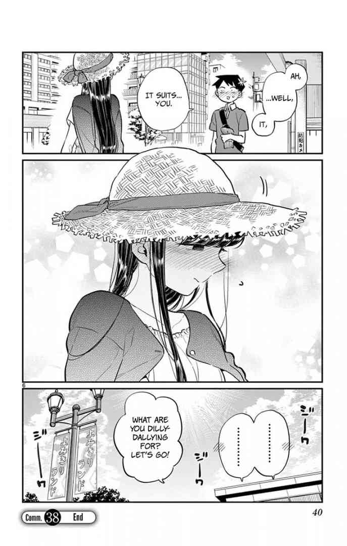 KOMI-SAN WA KOMYUSHOU DESU Chapter 38 - Page 6