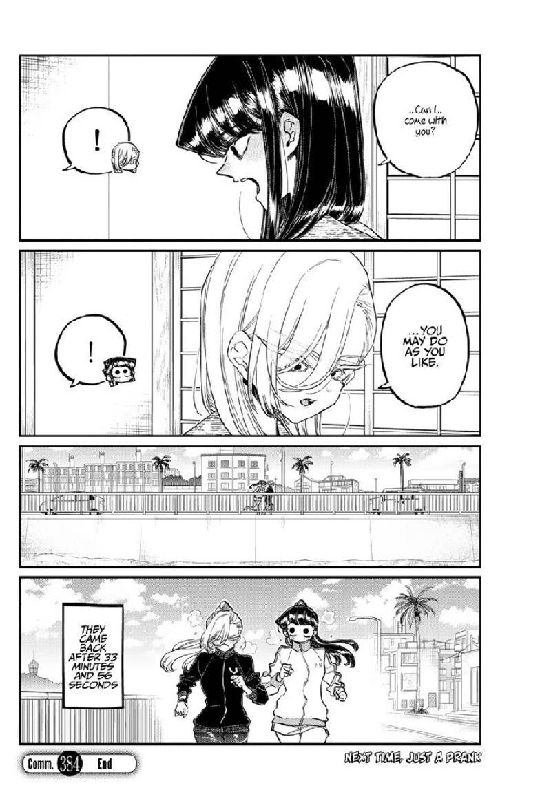 KOMI-SAN WA KOMYUSHOU DESU Chapter 384 - Page 18