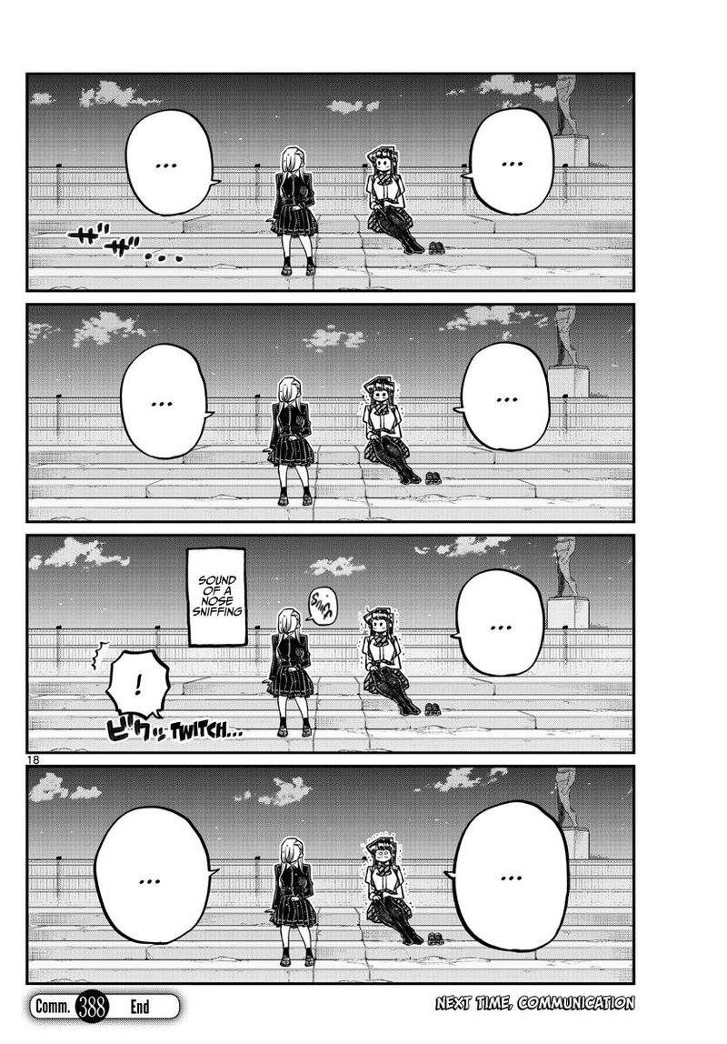KOMI-SAN WA KOMYUSHOU DESU Chapter 388 - Page 18