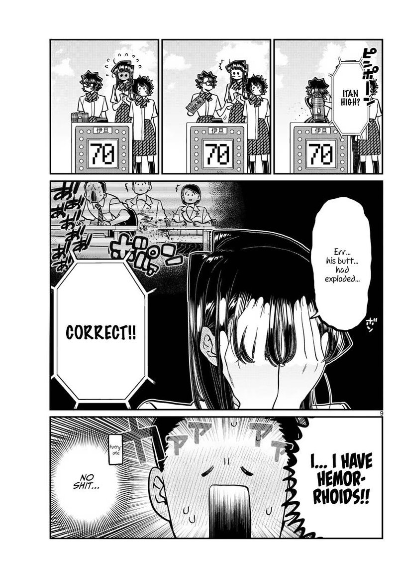 KOMI-SAN WA KOMYUSHOU DESU Chapter 388 - Page 9