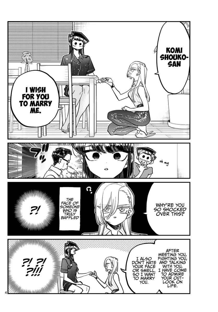 KOMI-SAN WA KOMYUSHOU DESU Chapter 392 - Page 4