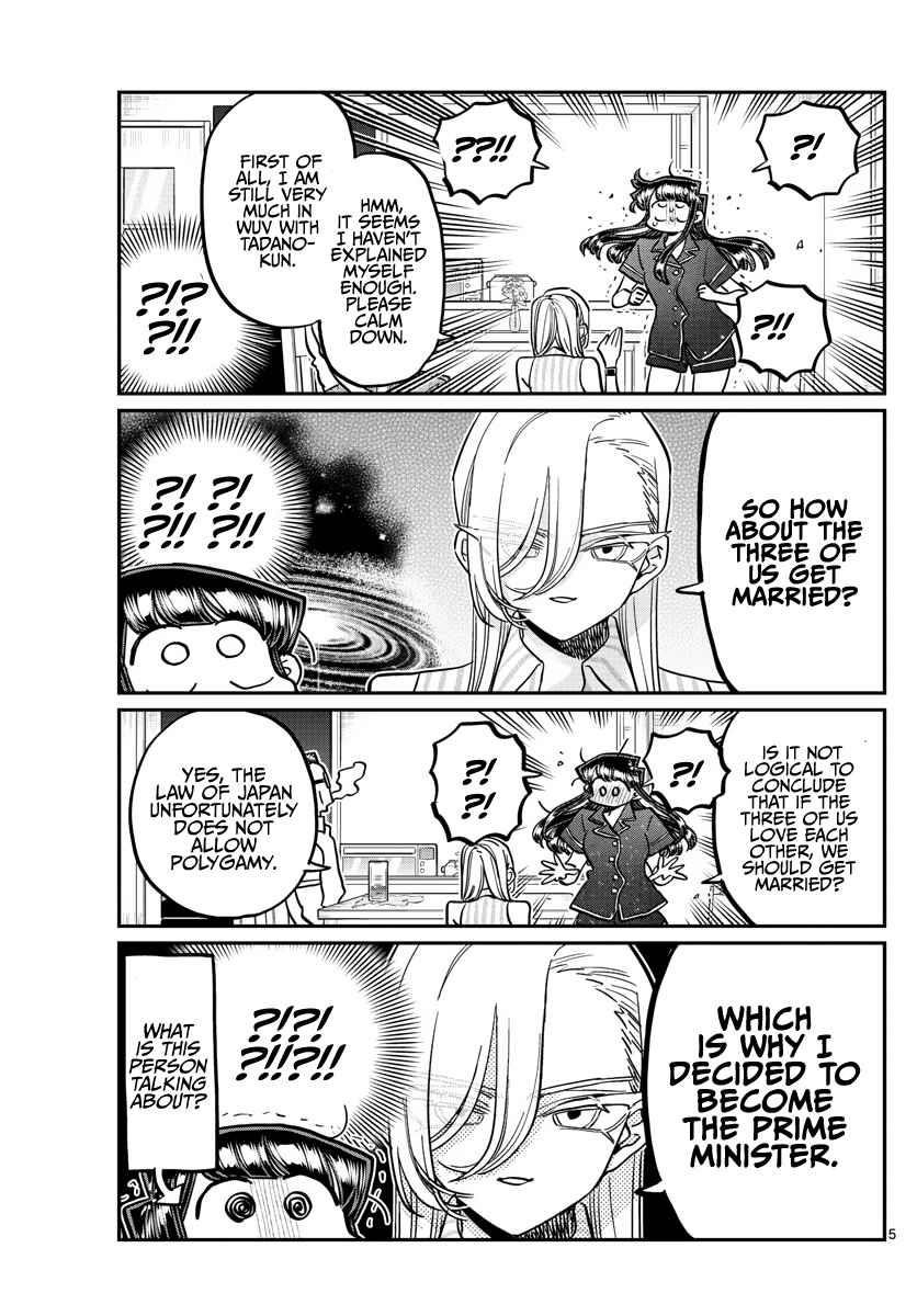 KOMI-SAN WA KOMYUSHOU DESU Chapter 392 - Page 5
