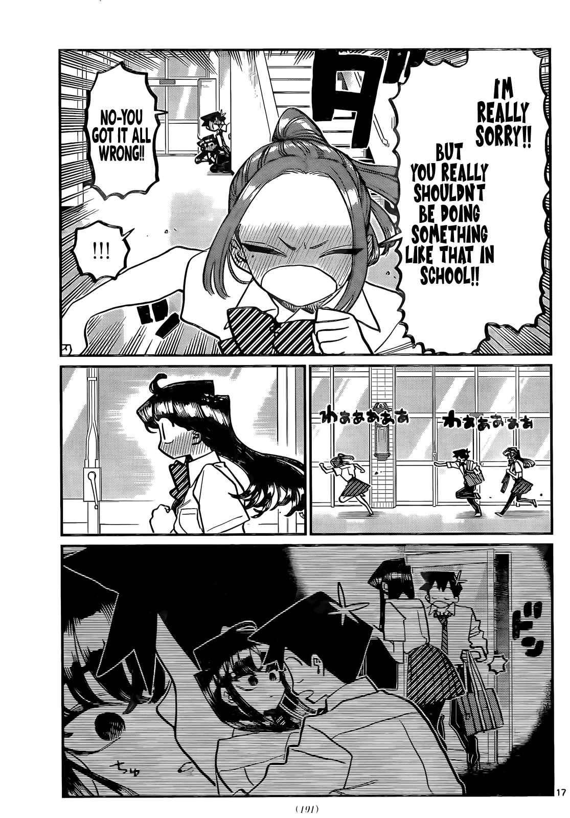 KOMI-SAN WA KOMYUSHOU DESU Chapter 395 - Page 17